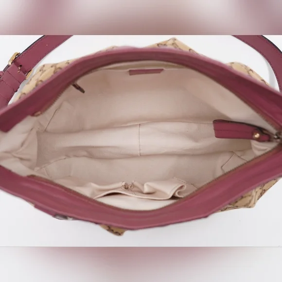 ❌️❌️SOLD❌️❌️CA51 💚 GUCCI Gg Monogram Canvas Sukey Crossbody Bag - Picture 12 of 13